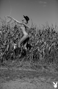 Anna Feller - Naked Playboy Art