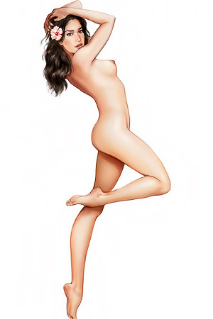 Geena Rocero Posing Nude Showing Her Hot Boobs