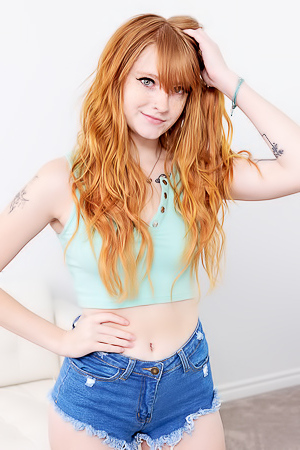 Amber Stark With Pale With The Most Lickable Pink Nipples