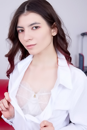 Luna Lynx Grabbing A Dildo That She Sucks Off