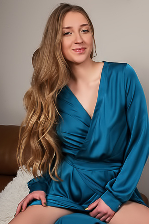 Sailor Entices With Silken Robe Tease And Explicit Display Of Gorgeous Naked Form In Heels