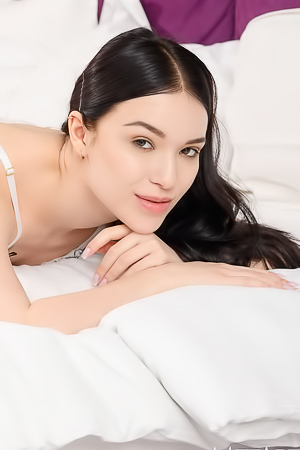 Wikki K Teases Domination With Lace Thongs And Pillows In Sheer Delight