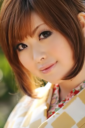 Rio Laughs as Kimono Drops Revealing Delicate Skin